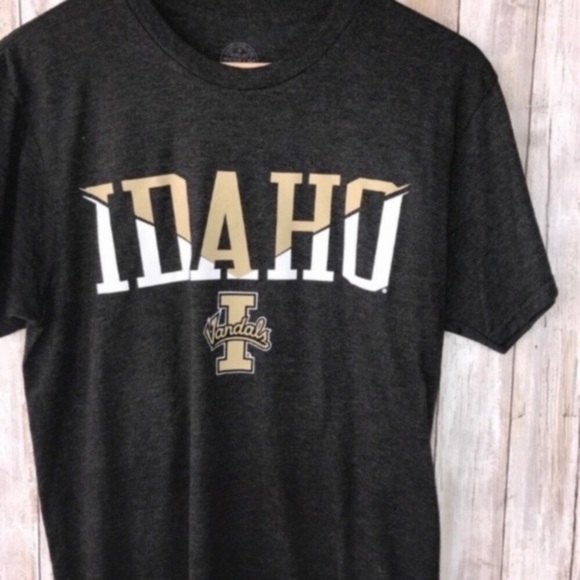 NCAA Men's Idaho Vandals Dark Gray Tee - Picture 2 of 3